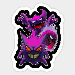 Spooky Bois Sticker